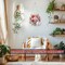 Valentine's Day Hanging Diamond Art Kits for Adult, Flowers Diamond Painting Hanging Kits Ornaments, DIY Special Shaped Rhinestone Window Pendants kit for Home Garden Wall Decor Gift